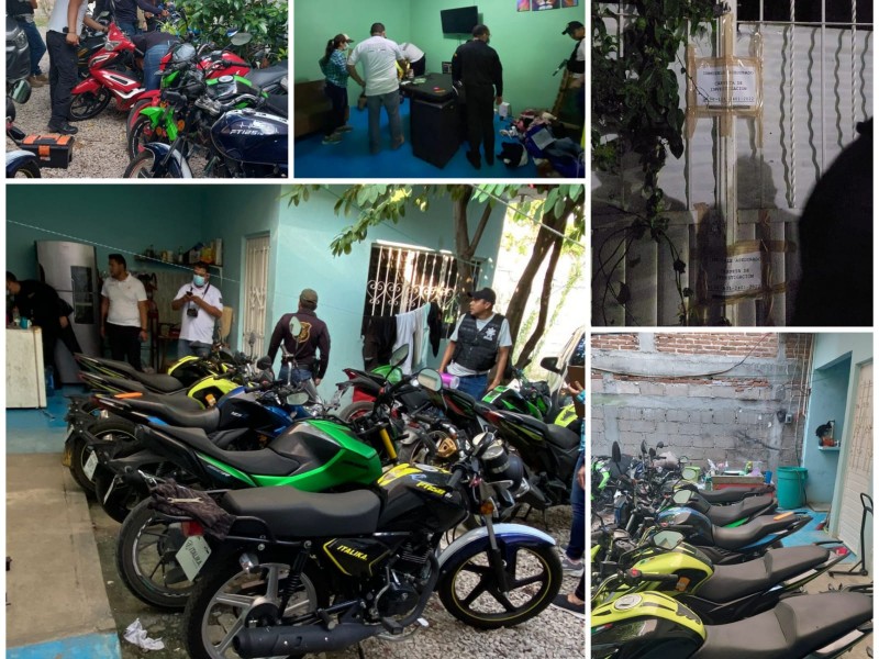 Aseguran 20 motocicletas en la capital chiapaneca