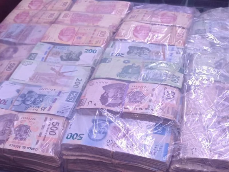 Aseguran 6 millones de pesos en Altar