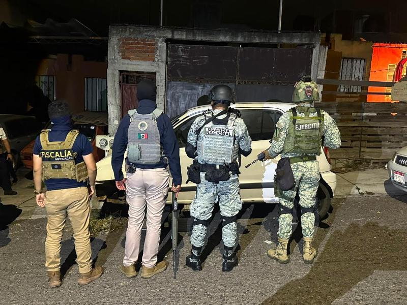 Aseguran 722 dosis de droga en Tarímbaro