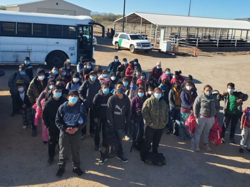 Aseguran a 47 personas indocumentadas en el Sasabe, Arizona
