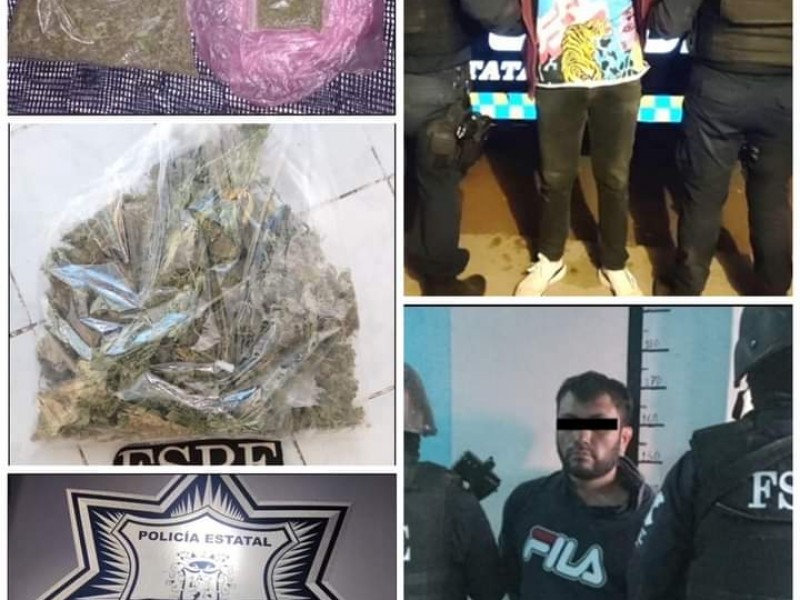 Aseguran a 673 dosis de mariguana en Guanajuato