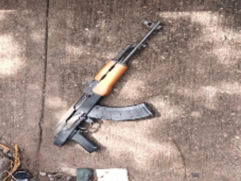 Aseguran arma larga y municiones en Culiacán