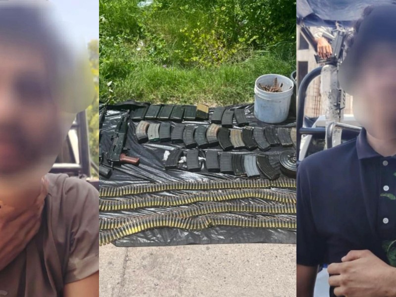 Aseguran armas, droga y vehículos robados en operativo en Isla Musalá, Culiacán