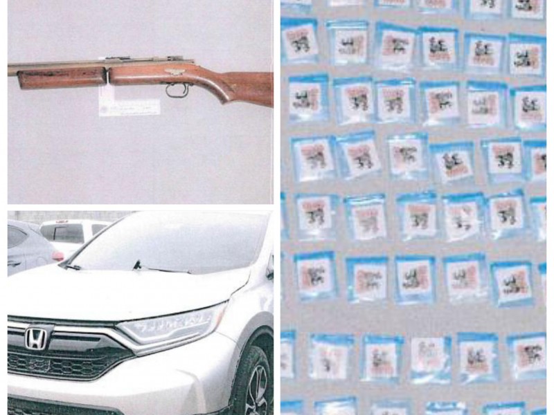 Aseguran armas y drogas en el municipio de San Julián