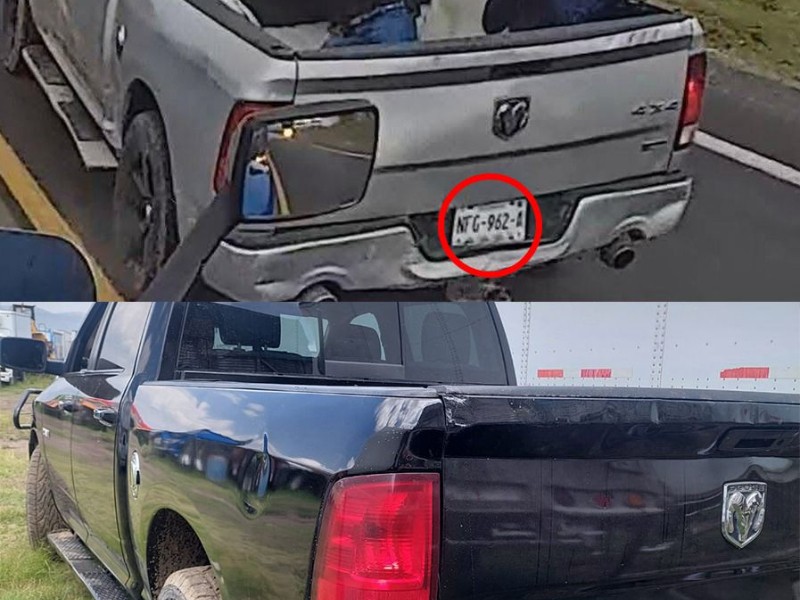 Aseguran camioneta con reporte de robo
