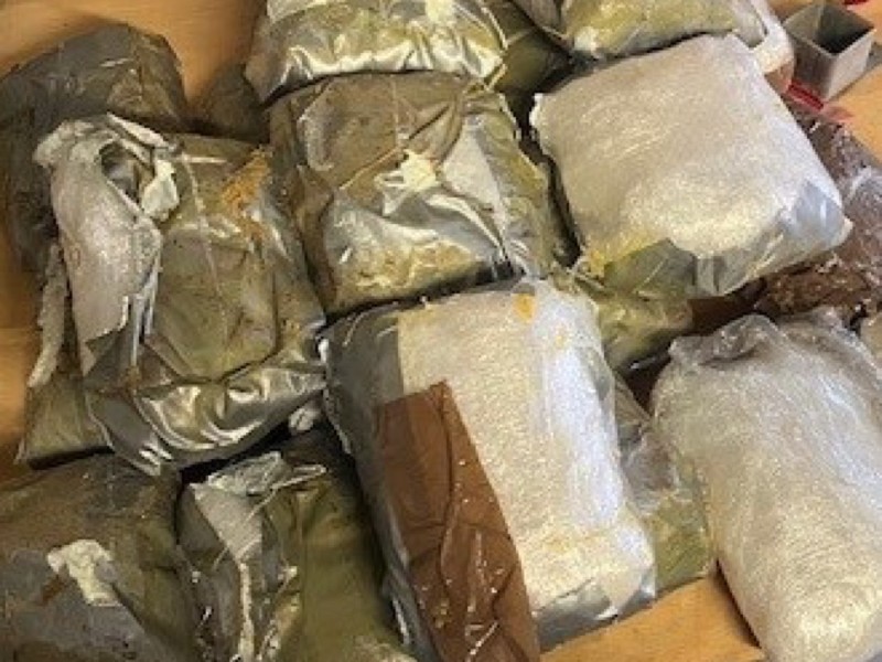 Aseguran droga abandonada en la frontera
