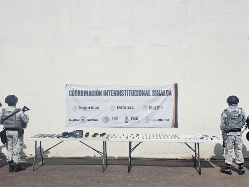 Aseguran droga y armas durante esculque al penal de Aguaruto