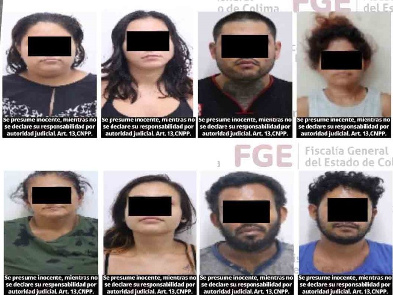 Aseguran droga y detienen a 12 durante cateos en inmuebles