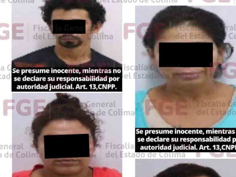 Aseguran droga y detienen a cinco personas durante nueve cateos