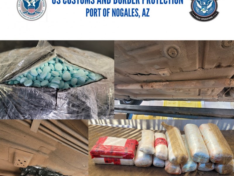 Aseguran drogas peligrosas en garita de Nogales, Arizona