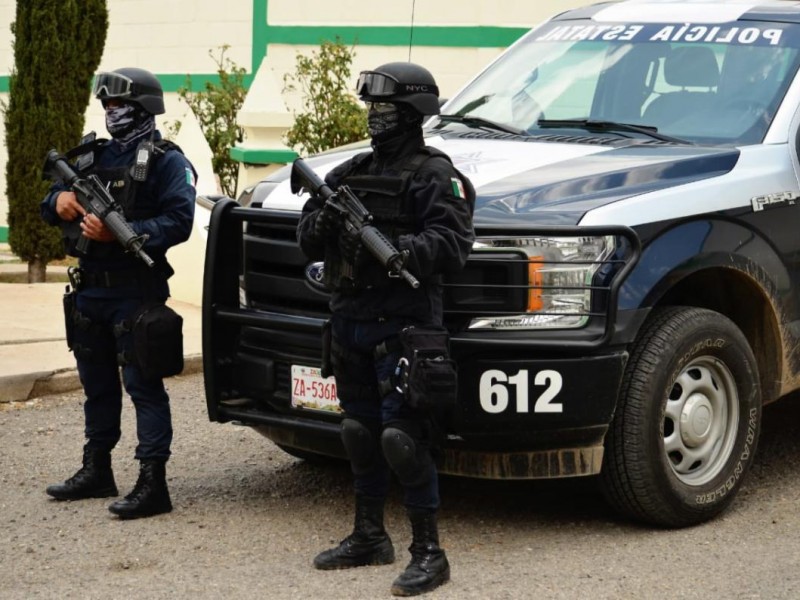 Aseguran en Jerez equipo táctico, cartuchería y cargadores de arma