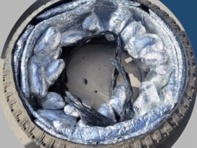 Aseguran Fentanilo y Metanfetamina en garita de Nogales, Arizona