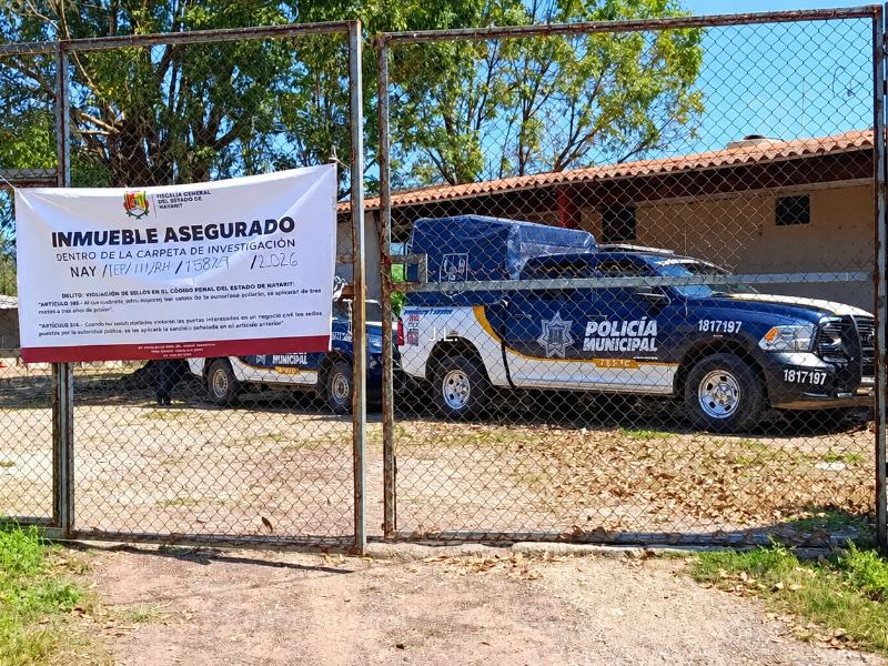 Aseguran inmueble con presunto narcolaboratorio en Tepic; escapan seis personas