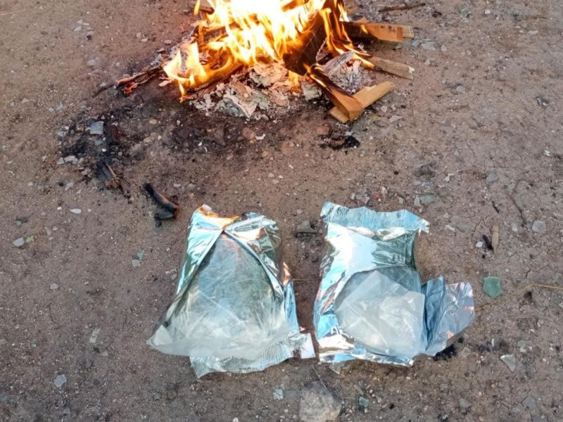 Aseguran marihuana en vehículo de paquetería en Ahome