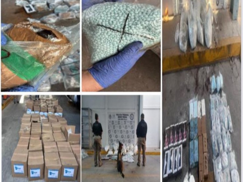 Aseguran más de 9 millones de dosis de droga en Sonora