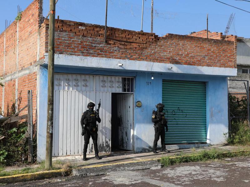 Aseguran mil 880 dosis de metanfetamina en cateos en Morelia y Tarímbaro