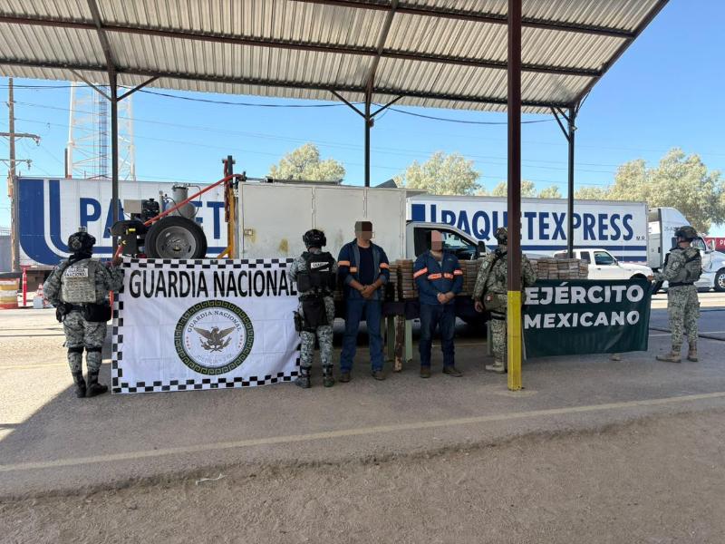 Aseguran más de una tonelada de presunta cocaína en San Luis