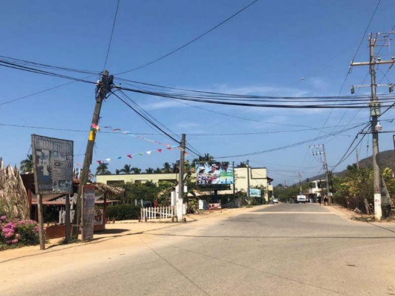 Aseguran que ha mejorado servicio de energía eléctrica en Troncones