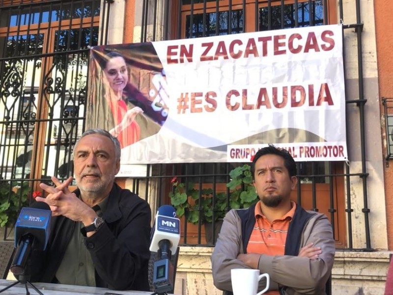 Aseguran que mediciones ponen a Claudia en Zacatecas como fuerte