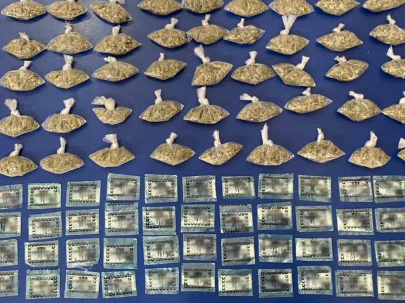 Aseguran Sedena y Policía Estatal 100 envoltorios de narcótico en Cajeme