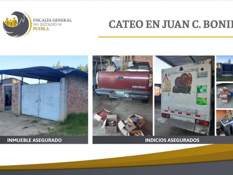 Aseguran vehículos en municipio de Juan C. Bonilla