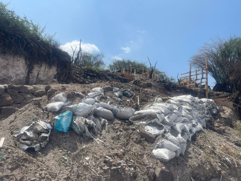 Asentamientos irregulares causaron arrastre de materiales