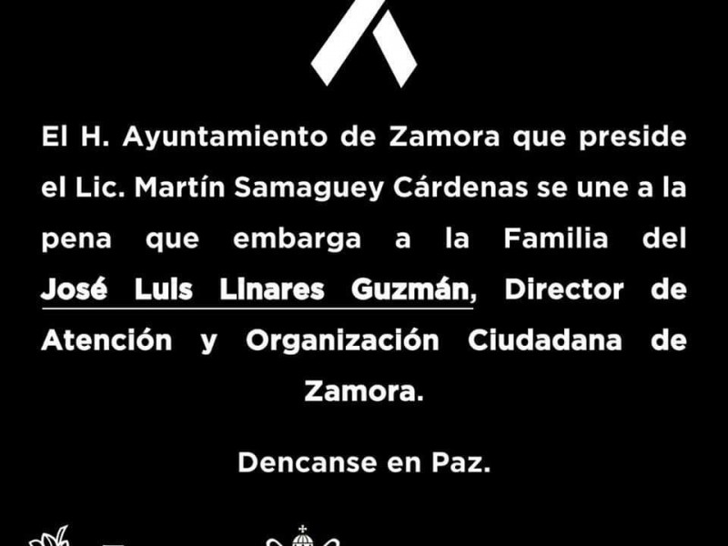 Asesinan a director de Organización y atención ciudadana