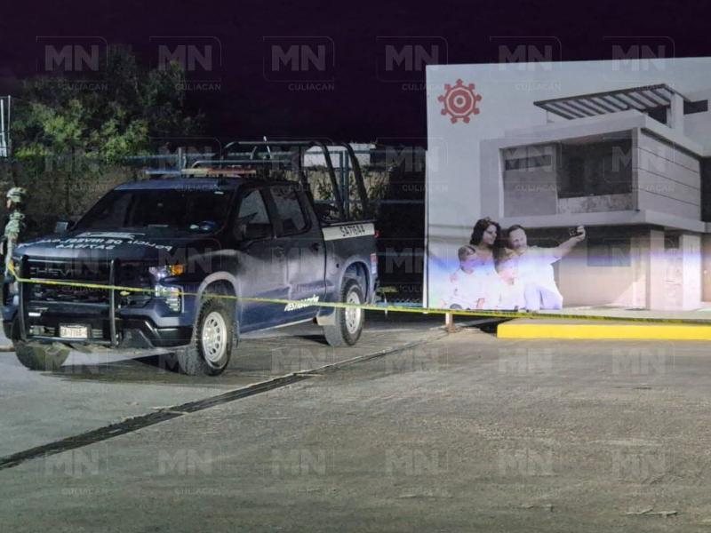 Asesinan a hombre en fraccionamiento Palmanova de Culiacán