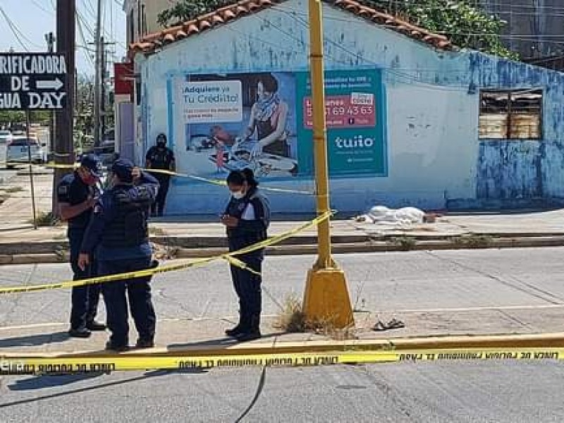 Asesinan a masculino en Barrio Nuevo en Salina Cruz