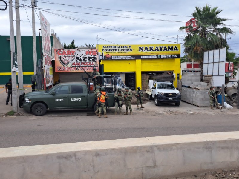 Asesinan a menor y le dejan mensaje en la Antonio Nakayama, en Culiacán