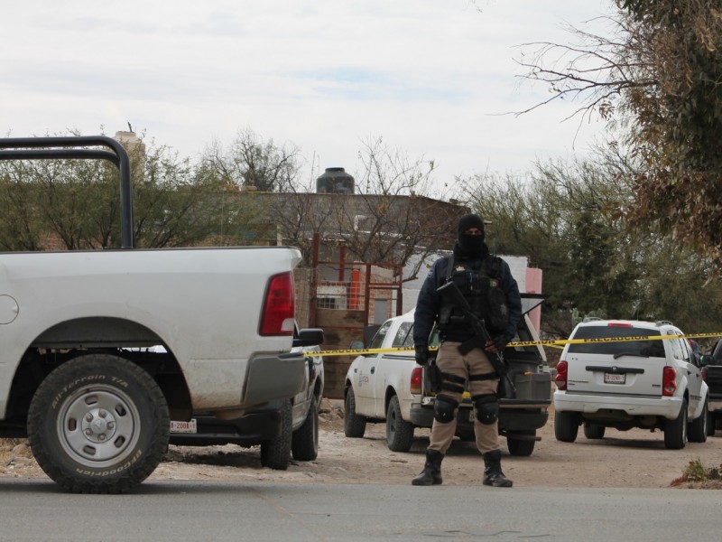 Asesinan a padre e hijo en Calera