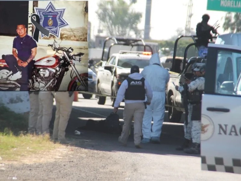 Asesinan a policía cuando se dirigía a su casa van 35