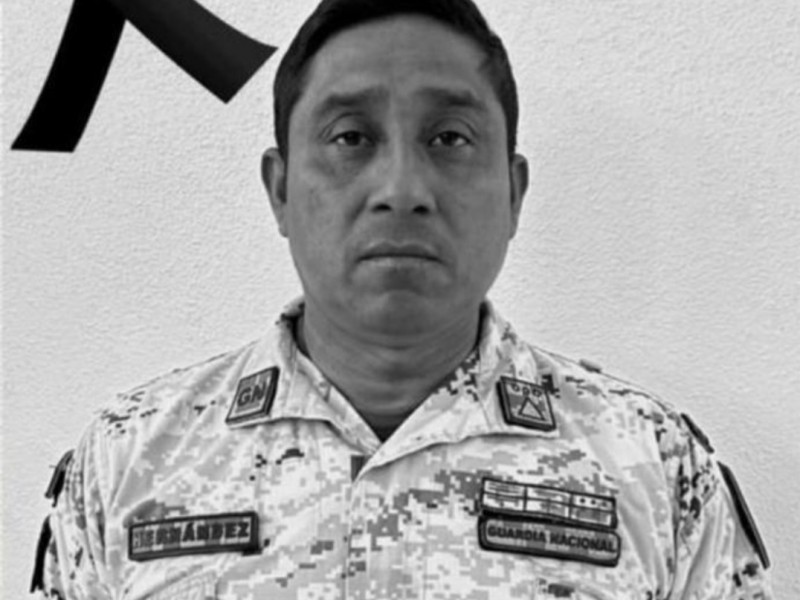 Asesinan a teniente de la Guardia Nacional