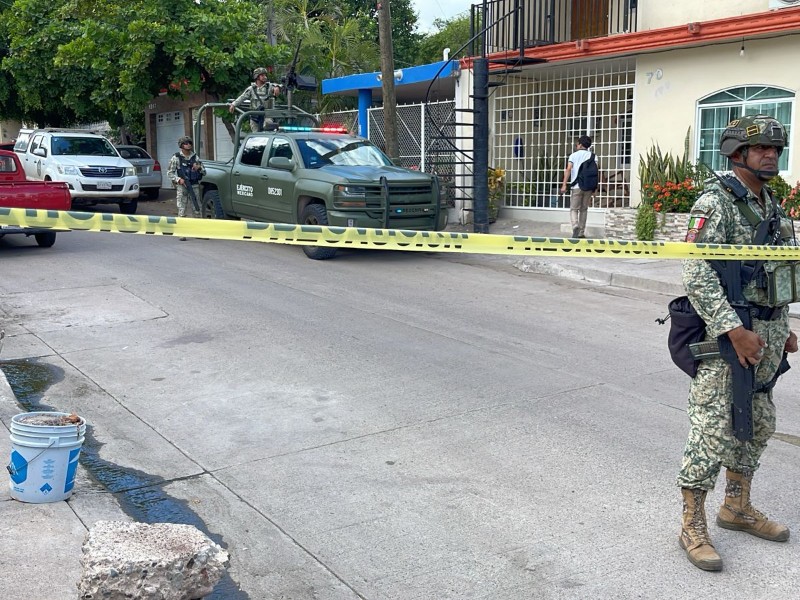 Asesinan a un hombre en la 10 de Mayo en Culiacán