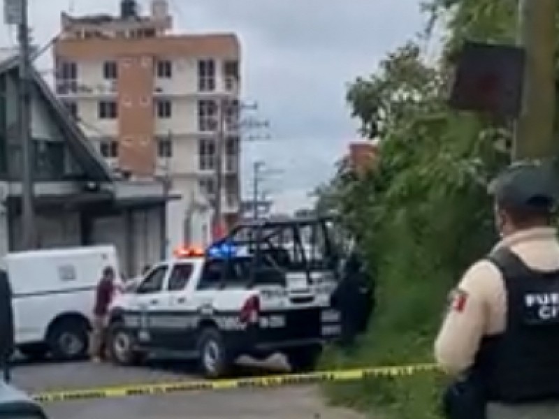 Asesinan a un hombre en la colonia Progreso de Xalapa