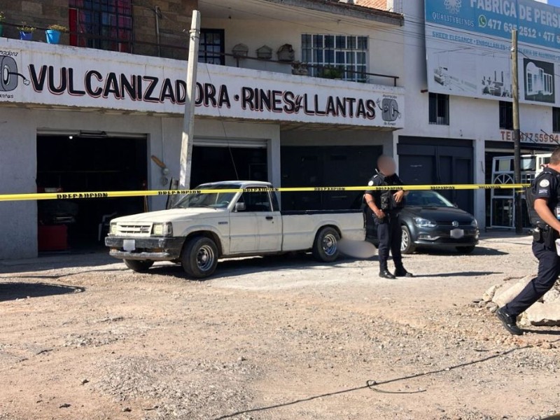 Asesinan a vulcanizador en pleno bulevar de León ante mirada de clientes