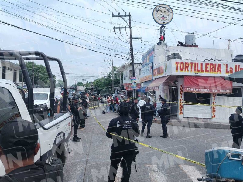 Asesinan a dos personas en tortillería en Tuxpan