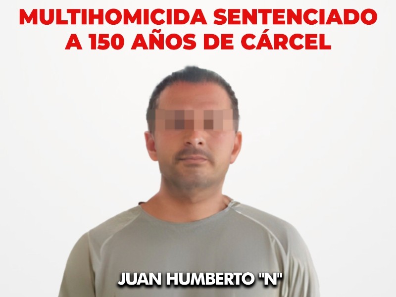 Asesinó a toda su familia lo sentencian a 150 años