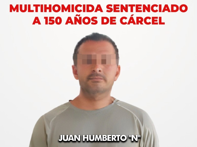 Asesinó a toda su familia lo sentencian a 150 años