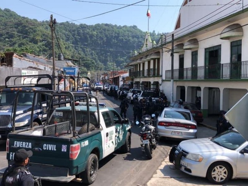 Así desamaron a la policía municipal de Jilotepec