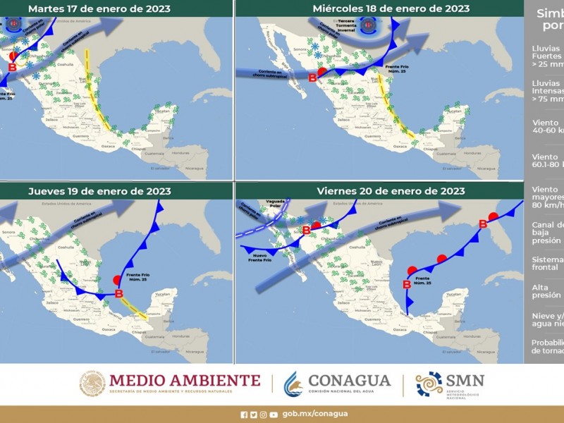 Así el clima para este martes