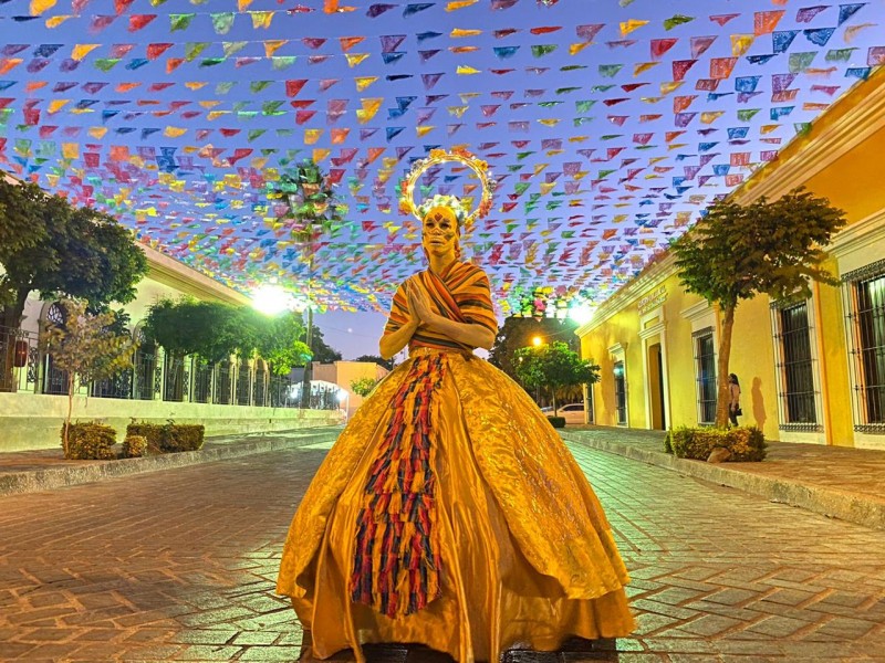 Así  festejaron el Día de Muertos en Mocorito