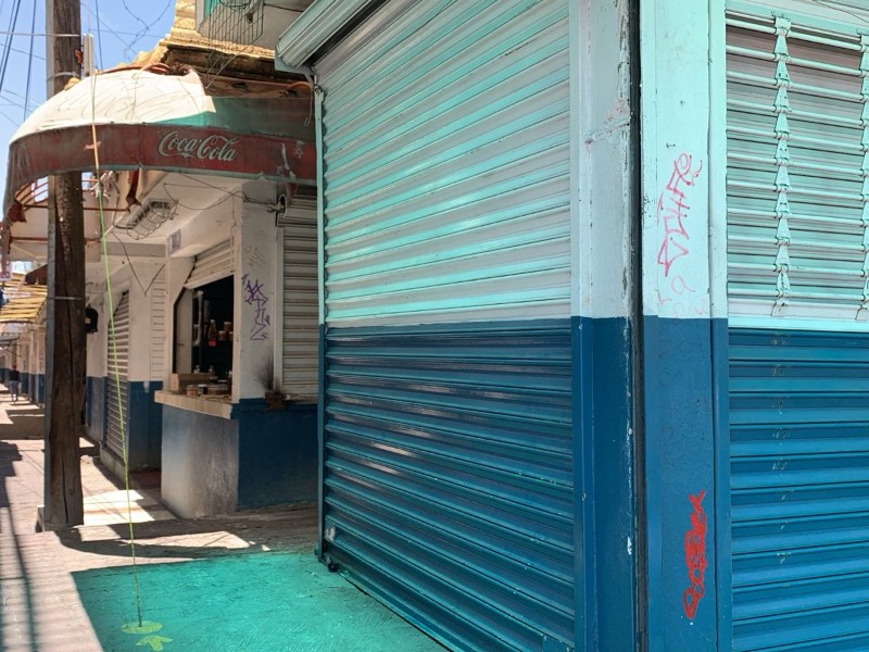 Así luce hoy el mercado de artesanías Praxedis Guerrero