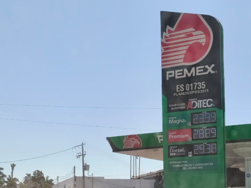 Así se cotizan hoy la gasolina y el diésel en Los Mochis