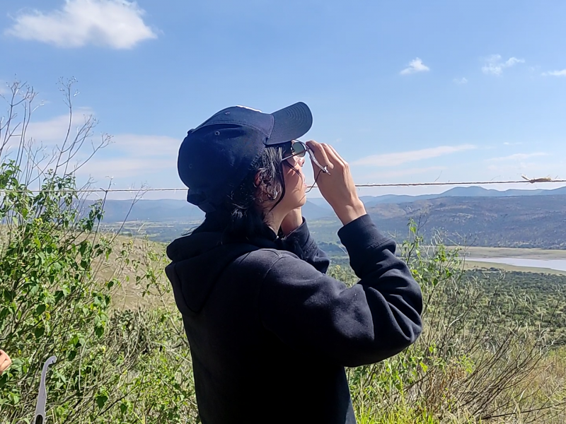 Así se vivió el eclipse en La Quemada, Zacatecas