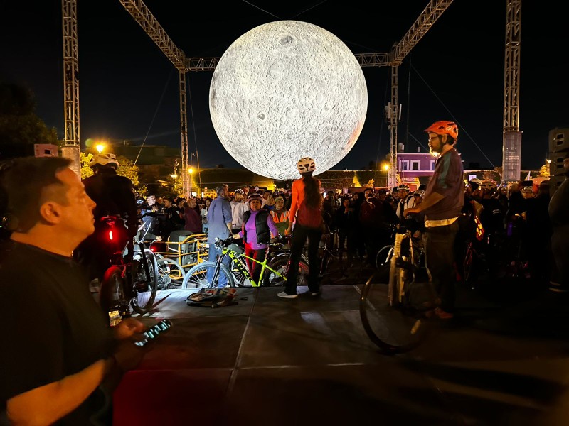 Así se vivió la manifestación ciclista de este viernes 3 en Querétaro