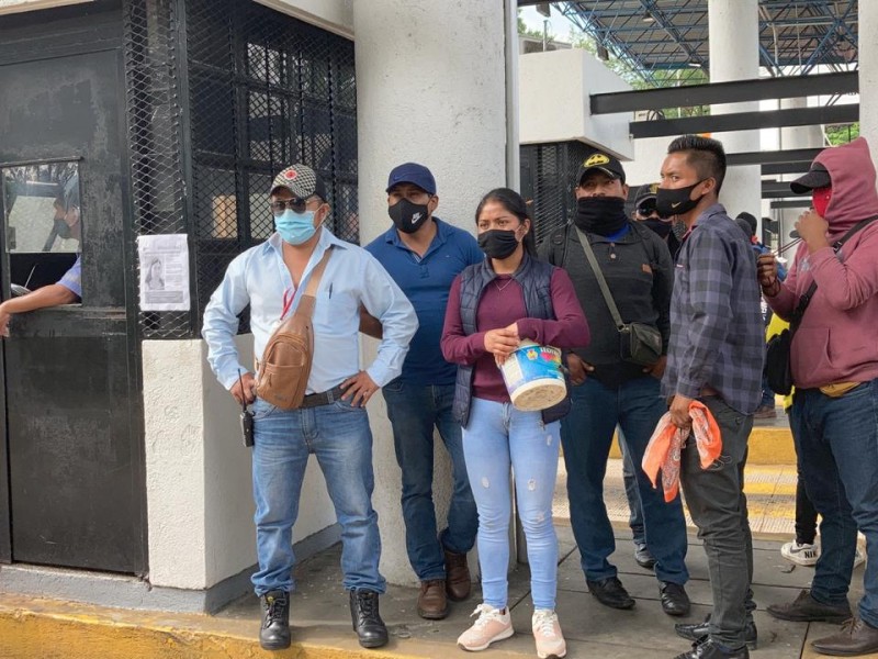 Aspirantes a normalistas toman caseta de peaje Tuxtla Gutiérrez- SCLC