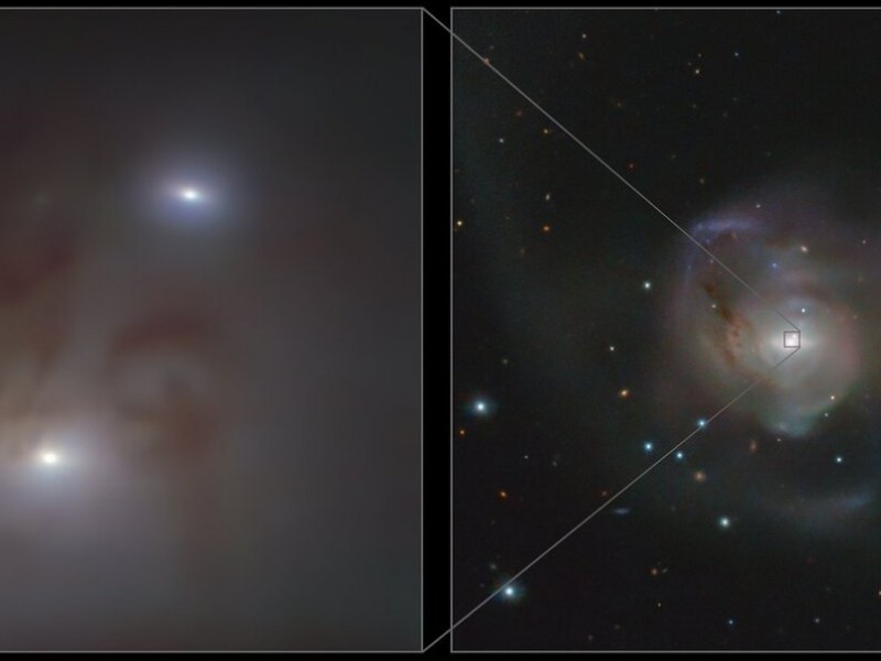 Astrónomos descubren dos agujeros negros cercanos a la tierra