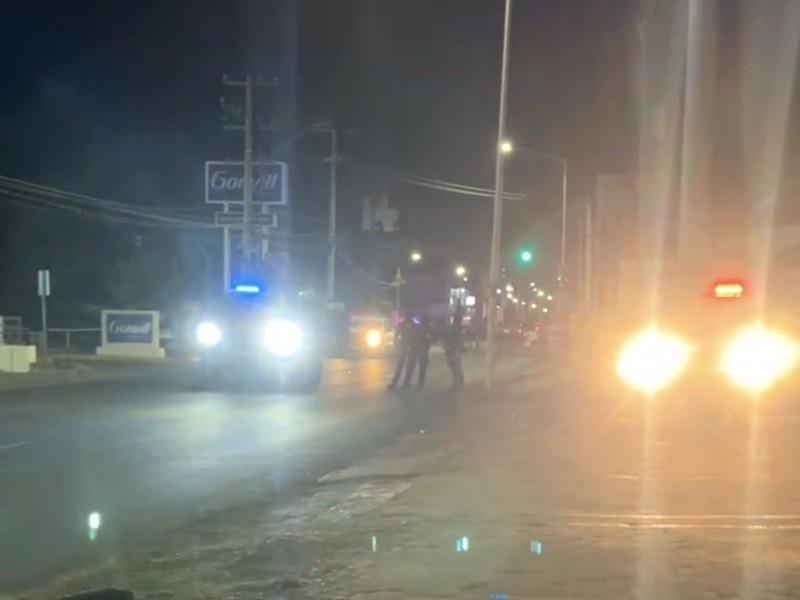 Atacan a balazos a Policías Municipales en Culiacán
