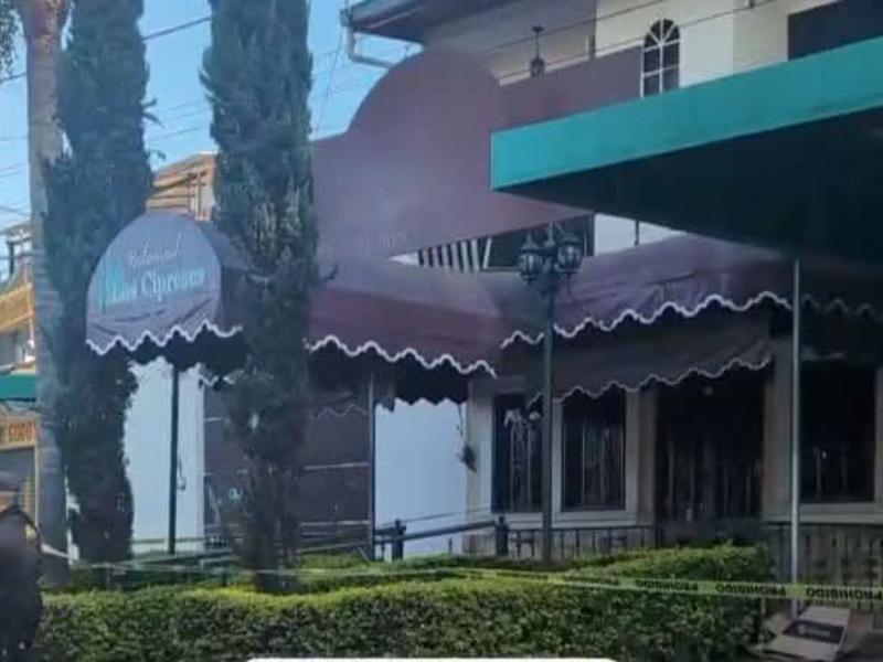 Atacan a balazos el restaurante Los Cipreses en Uruapan